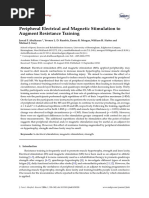 Peripheral Electrical and Magnetic Stimulation To Augment Resistance Training