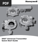 XNX Uni Transmitter - QSG - 1998M0813 - MAN0881 - Rev11 - EMEAI PDF