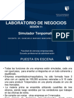 Laboratorio de Negocios: Simulador Tenpomatic