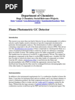 Flame Photometric GC Detector