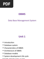 Data Base Management System