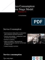 Service Consumption - 3 Stage Model