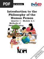 PHILO Q1 Mod2.1 Methods of Philosphizing