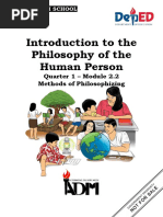 PHILO Q1 Mod2.2 Methods of Philosphizing