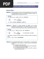 Ejercicios Tema 3: Energías Renovables