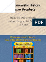 Deuteronimic History