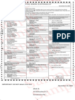 Ross County Ballot 2020