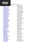 Journalist Contact List