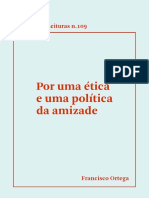 Cad109-Por Uma Etica e Uma Politica Da Amizade-Francisco Ortega PDF