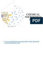 Chemical Thermodynamics