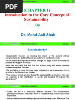 (Chapter 1) : Introduction To The Core Concept of Sustainability