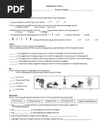 Mapeh Summative Test 20