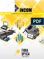 Catalogo Incom Fibra Optica PDF