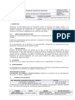 GC PR 07 Evaluación, Selección y Capacitación de Auditores Internos de Calidad