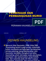 Peranan Kaunseling