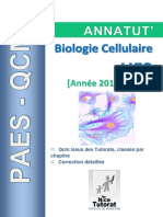 Annatut27 UE2 Biologie Cellulaire 2012 2013