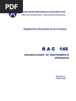 RAC 145 - Organizaciones de Mantenimiento Aprobadas Version 2