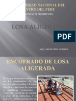 Encofrado de Losa Aligerada