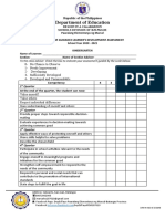 Learner's Development Assessment HRG