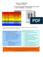 Fişă de Documentare - Reacția Solurilor, Structura Solului, Textura Solului