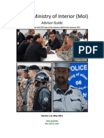 Afghan Interior Ministry Advisor Guide