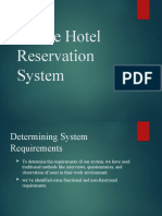 Hotel Reservation System