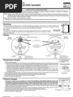 Autometer Water Temp 4337 Instructions