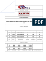 Technical Procedure - Pipeline Preservation PDF