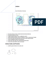 Study Guide For Biochem Semester 1