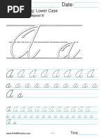 Cursive Writing PDF