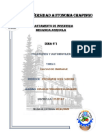 Tarea 1 Calculo de Embrague Nissan