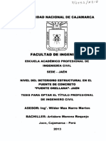 Universidad Nacional Ca..Jamarca: Facultad de - Ingenieria