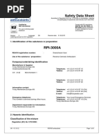 Safety Data Sheet: 1. Identification of The Substance or Preparation