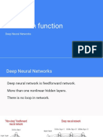 Activation Function: Deep Neural Networks