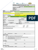 On-Site Material Inspection Request - Mir: Date Request Serial No