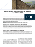 Morteros de Cal en El CHQ PDF