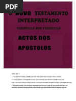 Biblia Comentada Versiculo Por Versiculo Atos Dos Apostolos - Compress