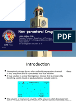 Non-Parenteral Drug Scale Up