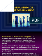 Planejamento Recursos Humanos