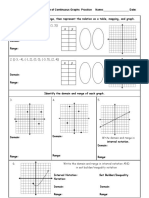 Lesson 2 Domain and Range of Continuous Functions Practice