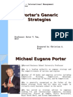 Porter's Generic Strategies