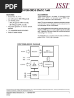 32K X 8 Low Power Cmos Static Ram: Features Description