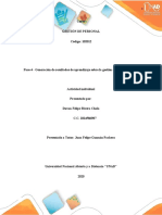 Guía de Actividades y Rúbrica de Evaluación - Paso 4 - Generación de Resultados de Aprendizaje Sobre La Gestión de Talento Humano