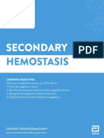 Secondary: Hemostasis