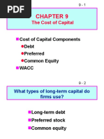 CH - 09 - The Cost of Capital 1