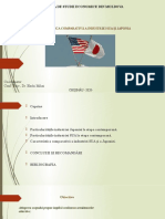 Caracteristica Comparativă A Industriei Sua Și Japonia Olariu Constantia
