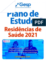 Plano de Estudo Gesp Residencias de Saude V2