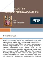 KONSEP DASAR IPS (Hakikat Pembelajaran IPS)