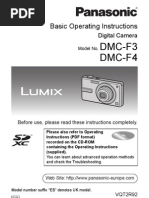 Lumix DMC-F3 Manual