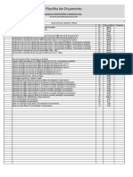 Planilha-Orçamento Modelo